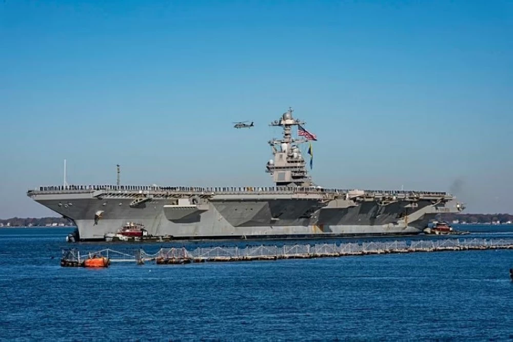 US sends largest aircraft carrier to Middle East in show of force