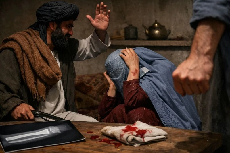 Taliban government’s new law: Allows wife beating ‘without fraction’ – Saudi News